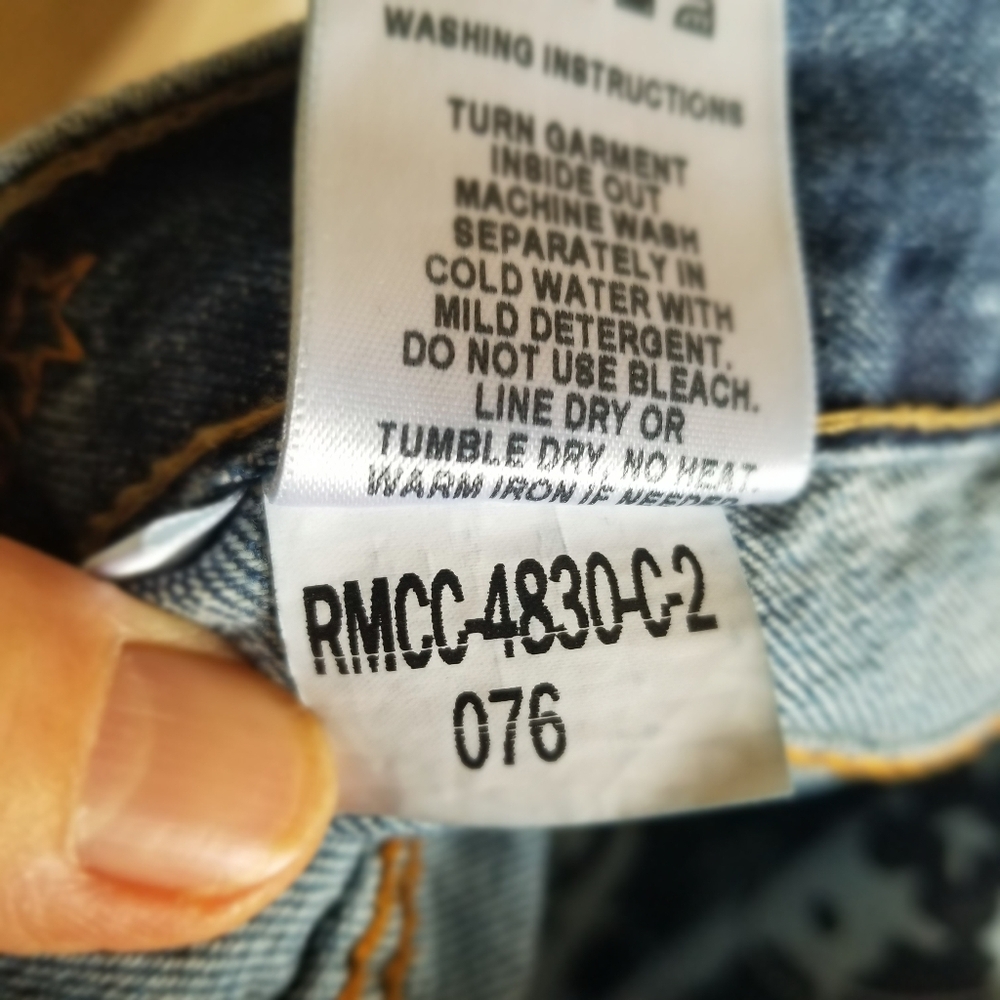 Cinch Carter 100% cotton relaxed fit medium wash denim jeans 31 - Picture 5 of 9